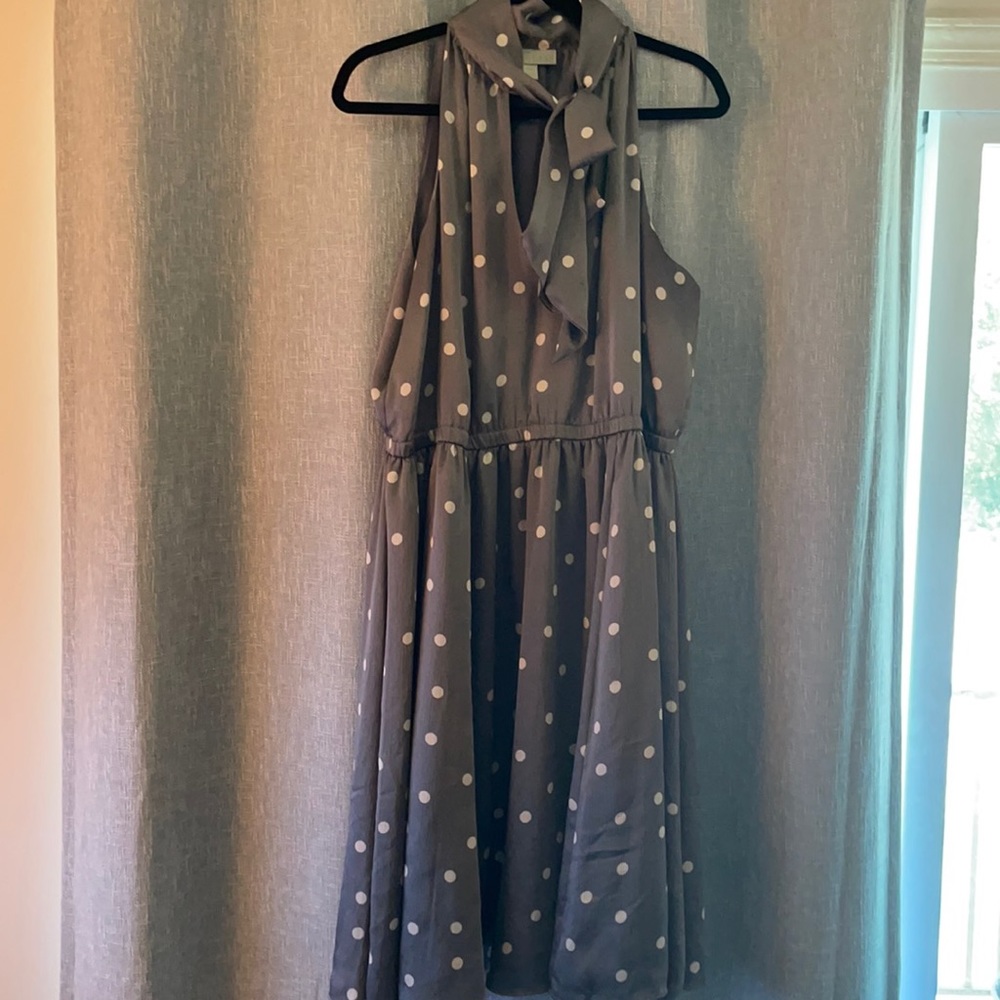 Ryegrass Polka Dot Dress